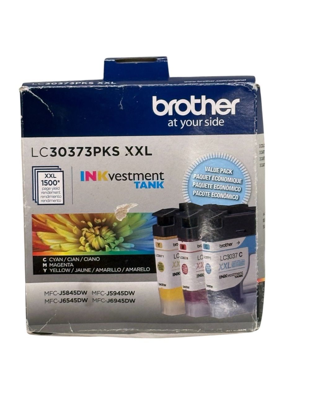 Brother LC30373PKS XXL Inkvestment Tank - Black, Cyan, Magenta, Yellow